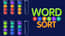 Word Bubble Sort Word Bubble Sort