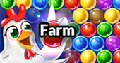 Bubble Shooter Farm Fruit