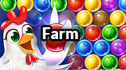 Bubble Shooter Farm Fruit