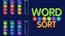 Word Bubble Sort Word Bubble Sort