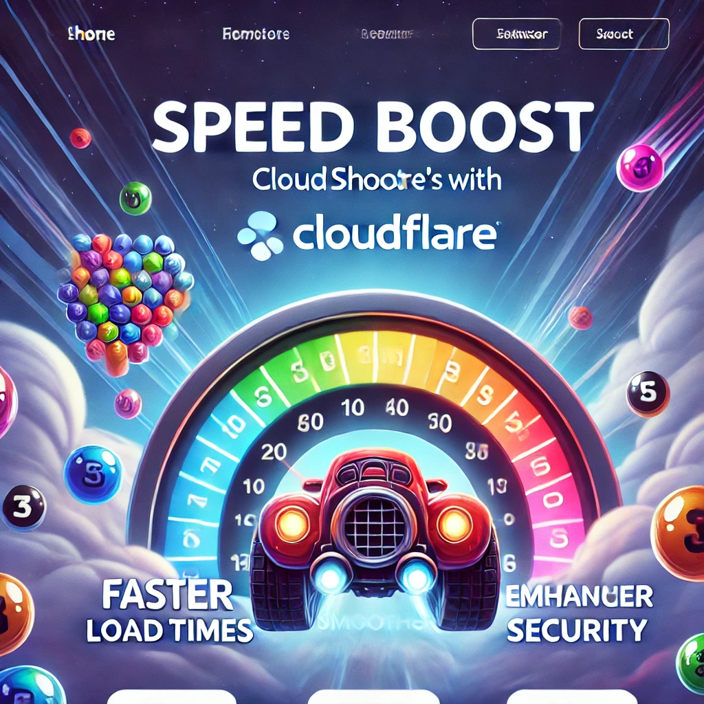 由于 Cloudflare 的支持，《泡泡射击》的速度得到了提升
